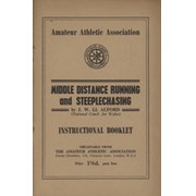 MIDDLE DISTANCE RUNNING AND STEEPLECHASING