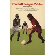 FOOTBALL LEAGUE TABLES - 1889 TO THE PRESENT (1976/77 SEASON)