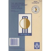 THE 1993 PROTEA CRICKET ANNUAL OF SOUTH AFRICA