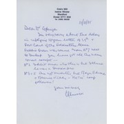 GERALD LIVOCK (MIDDLESEX) 1985 CRICKET LETTER