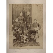 NORTH TOWN HOUSE (CLIFTON COLLEGE) SHOOTING IV 1889 PHOTOGRAPH