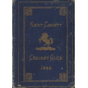 KENT COUNTY CRICKET CLUB 1920 [BLUE BOOK]