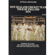 NEW ZEALAND CRICKET TEAM TOUR OF ENGLAND 1978