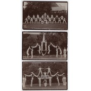FAVERSHAM INSTITUTE GYMNASTIC CLUB 1907-08 POSTCARDS (X3)