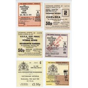 TOTTENHAM HOTSPUR FOOTBALL TICKETS 1971-1982 (FINALS & SEMI-FINALS)