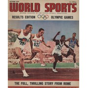WORLD SPORTS OCTOBER 1960 - RESULTS EDITION OLYMPIC GAMES