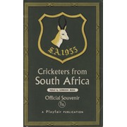 CRICKETERS FROM SOUTH AFRICA: THE OFFICIAL SOUVENIR OF THE 1955 TOUR OF ENGLAND