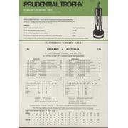 ENGLAND V AUSTRALIA 1981 (LORD