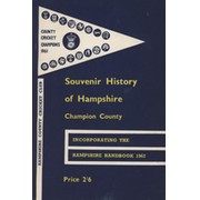 HAMPSHIRE COUNTY CRICKET CLUB ILLUSTRATED HANDBOOK 1962