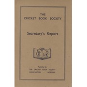 THE CRICKET BOOK SOCIETY - SECRETARY