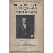 "RUBY ROBERT" ALIAS BOB FITZSIMMONS