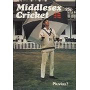 MIDDLESEX CRICKET  - PLUVIUS?