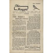 MAIDENHEAD UNITED V UXBRIDGE 1947-48  FOOTBALL PROGRAMME