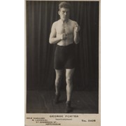 GEORGE PORTER (NOTTINGHAM) BOXING POSTCARD