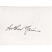 ARTHUR MORRIS (AUSTRALIA) CRICKET AUTOGRAPH