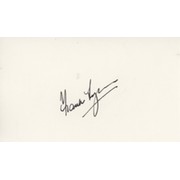 FRANK TYSON (NORTHAMPTONSHIRE & ENGLAND) CRICKET AUTOGRAPH