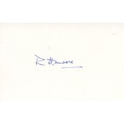 DICK MOORE (HAMPSHIRE) CRICKET AUTOGRAPH
