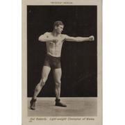 DAI ROBERTS (WALES) BOXING POSTCARD