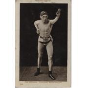 NAT WILLIAMS (LIVERPOOL) BOXING POSTCARD