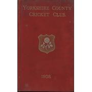 YORKSHIRE COUNTY CRICKET CLUB 1908 [ANNUAL]
