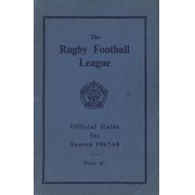 THE RUGBY FOOTBALL LEAGUE OFFICIAL GUIDE 1967-68