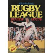 ALKA-SELTZER RUGBY LEAGUE REVIEW 1977/78
