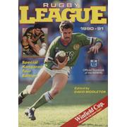 RUGBY LEAGUE 1990-91 - OFFICIAL YEARBOOK OF THE NEW SOUTH WALES RUGBY LEAGUE