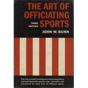 THE ART OF OFFICIATING SPORTS