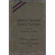 BRITISH OLYMPIC ASSOCIATION REPORT - PARIS 1924