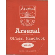 ARSENAL FOOTBALL CLUB 1954-55 OFFICIAL HANDBOOK