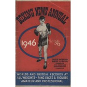 BOXING NEWS ANNUAL AND RECORD BOOK 1946