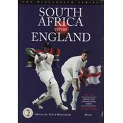 SOUTH AFRICA V ENGLAND 1999-2000 CRICKET TOUR BROCHURE