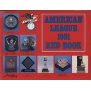 1991 AMERICAN LEAGUE RED BOOK