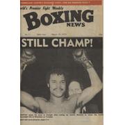 BOXING NEWS VOLS.31-32 (PARTIAL): MARCH 1975 - DECEMBER (91 ISSUES)