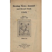 BOXING NEWS AMATEUR BOXING ANNUAL 1948