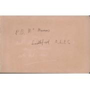 PATRICK B. MCMANUS (CASTLEFORD) RUGBY LEAGUE AUTOGRAPH