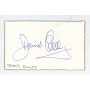 DAVID COLLEY (AUSTRALIA) CRICKET AUTOGRAPH