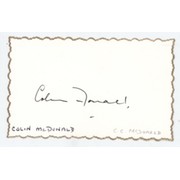 COLIN MCDONALD (AUSTRALIA) CRICKET AUTOGRAPH