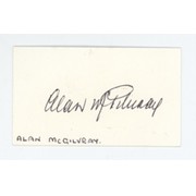 ALAN MCGILVRAY (NEW SOUTH WALES) CRICKET AUTOGRAPH