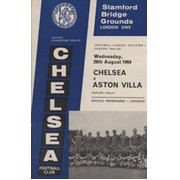 CHELSEA 1964-65 BOUND SET OF HOME FOOTBALL PROGRAMMES