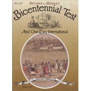AUSTRALIA V ENGLAND 1988 (SYDNEY) BICENTENNIAL TEST CRICKET PROGRAMME
