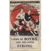ENGLAND V SCOTLAND 1934 FOOTBALL PROGRAMME