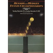 BENSON & HEDGES TENNIS CHAMPIONSHIPS 1987 (WEMBLEY ARENA) OFFICIAL PROGRAMME