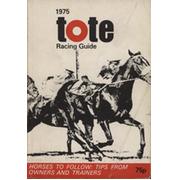 1975 TOTE RACING GUIDE