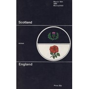 SCOTLAND V ENGLAND 1980 RUGBY PROGRAMME (ENGLAND GRAND SLAM MATCH)