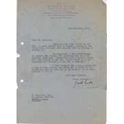 JACK SIEDLE (SOUTH AFRICA) 1959 CRICKET LETTER