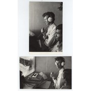 CHRISTOPHER MARTIN-JENKINS COMMENTATING IN INDIA CRICKET PHOTOGRAPHS (2)