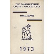 WARWICKSHIRE COUNTY CRICKET CLUB ANNUAL REPORT 1973