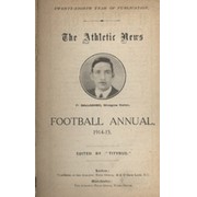 ATHLETIC NEWS FOOTBALL ANNUAL 1914-15
