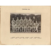 YORKSHIRE CCC 1925 CRICKET TEAM PHOTOGRAPH